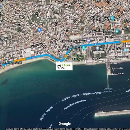 Blue アパート カヴァラ